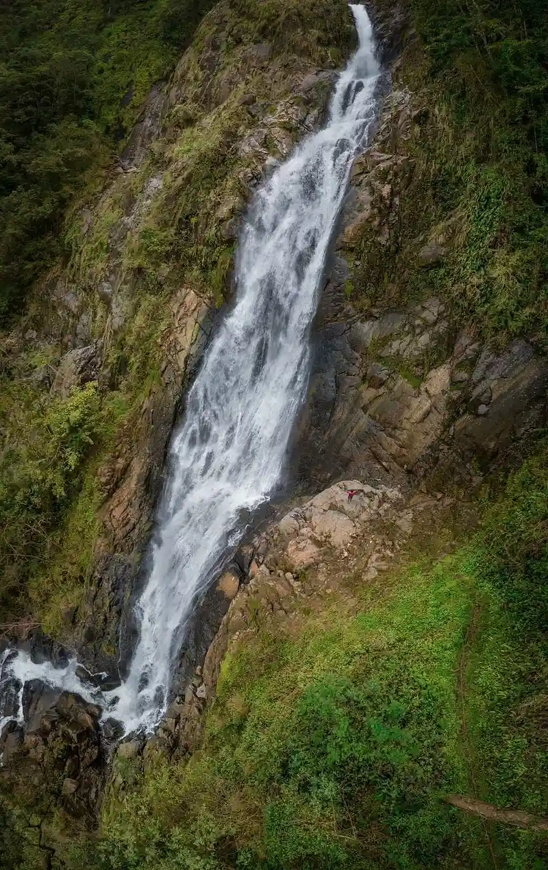 Bijagual Waterfall 328 meters — second highest in Costa Rica